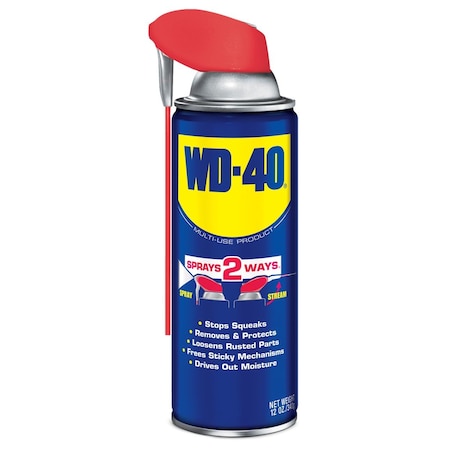 Wd-40 Smart Straw Lubricant, Multi-Use, 8oz, Aerosol 490026
